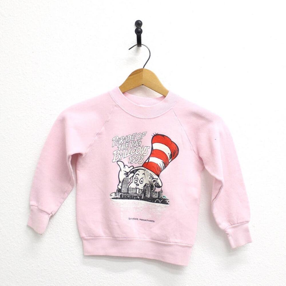 Vintage Kids Dr. Seuss Paradise of the Big Balloons 1993 Sweatshirt Small